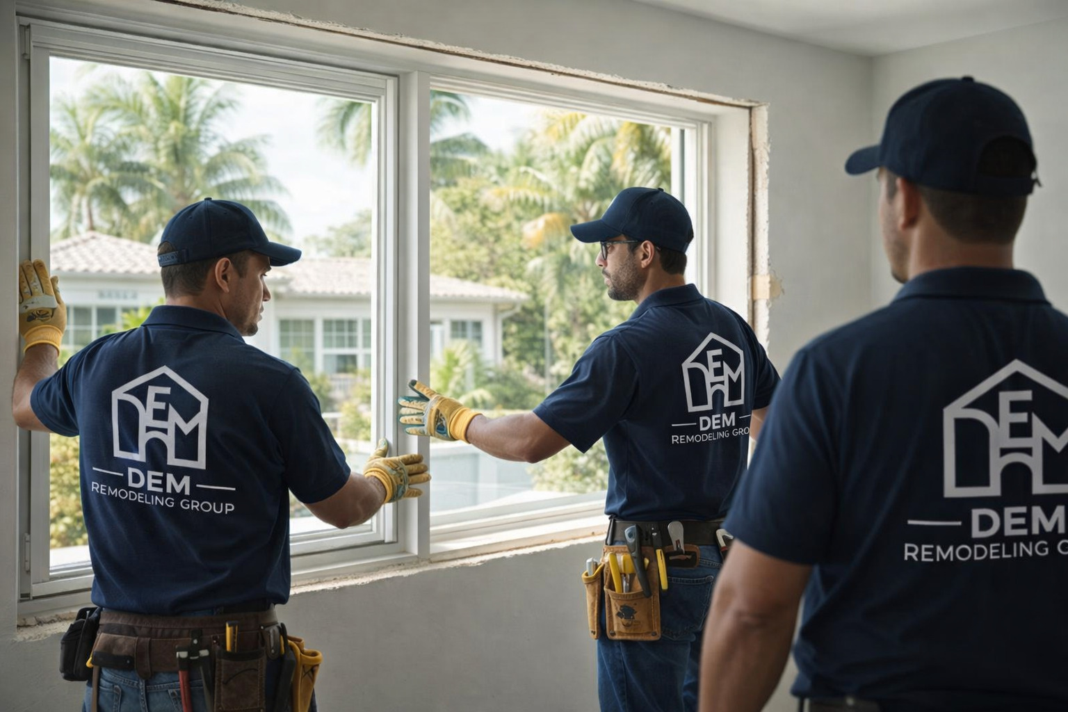 DEM Remodeling Group team — Miami impact window and door professionals